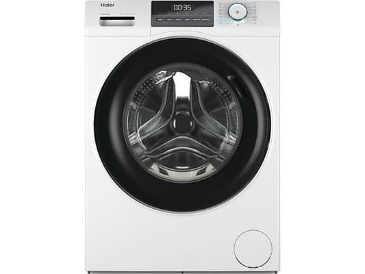 Lavadora carga frontal – Haier I-Pro Series 1 HW80-BP14929A-S, 8 kg, 1400 rpm, Motor Inverter, Función Vapor, Antibacterias, Blanco