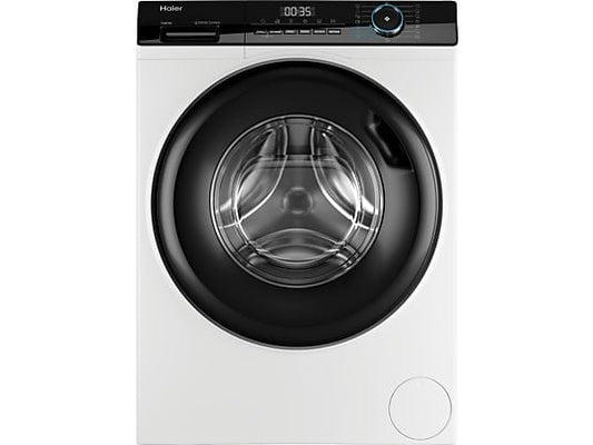 Lavadora carga frontal – Haier I-Pro Series 3 HW90-BP14939-S, 9kg, 1400rpm, Motor Inverter, Vapor, Antibacterias, Blanco