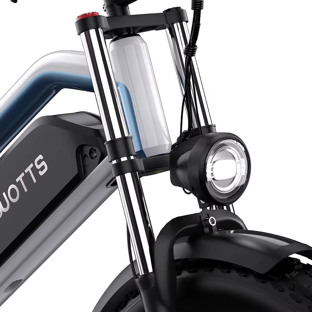 Bicicleta Eléctrica DUOTTS N26 Batería de Litio 48V20AH Motor Potente 2*750W E-bike Bicicleta Eléctrica Todoterreno con Rueda Ancha 26*4.0