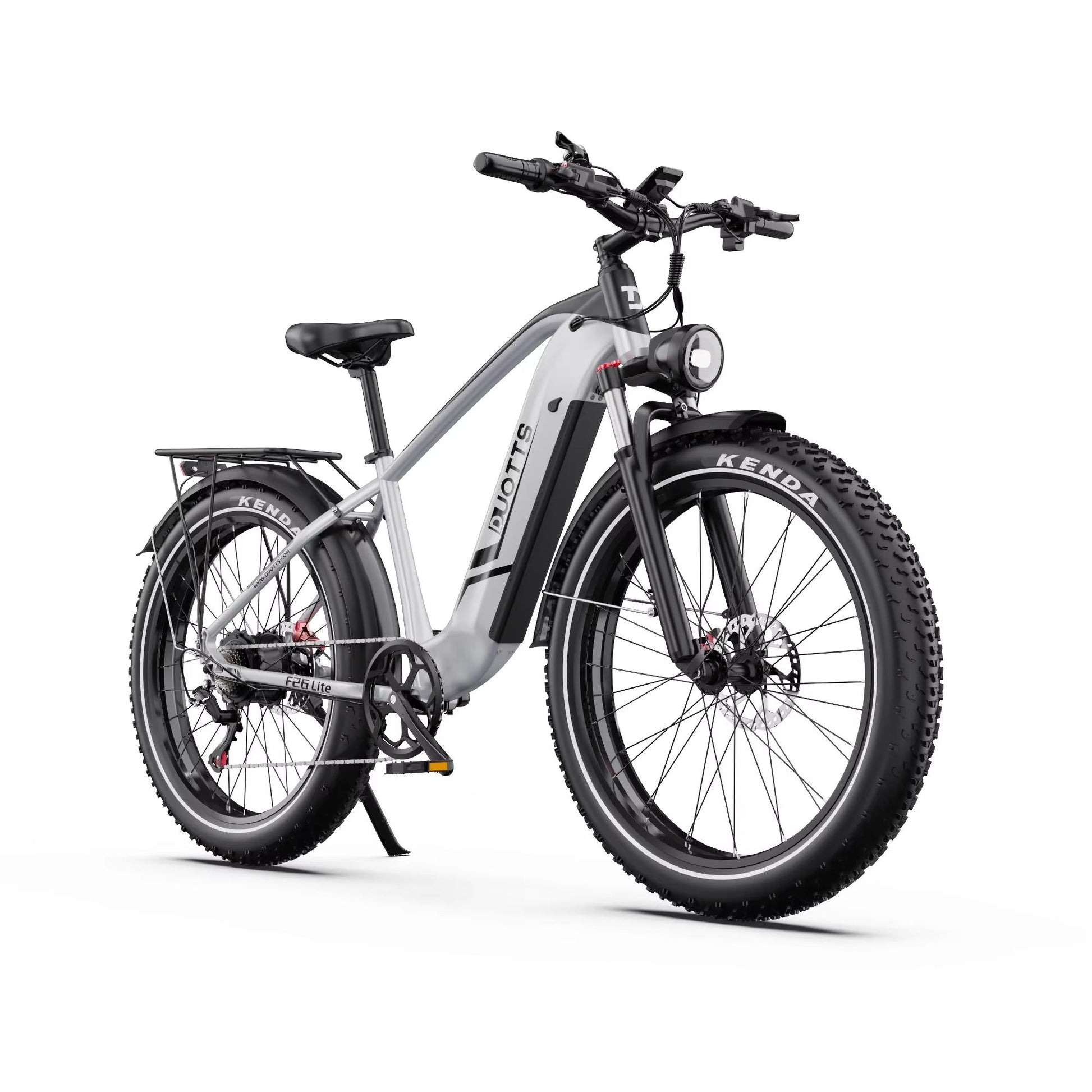 Bicicleta Eléctrica para Adultos DUOTTS F26 Lite Motor de 500W Batería de 48V 18AH Neumáticos de 26*4.0 Pulgadas