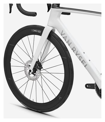 Bicicleta de carretera Van Rysel RCR Shimano 105 Di2 12S 700 mm Ultra Blanca 2025