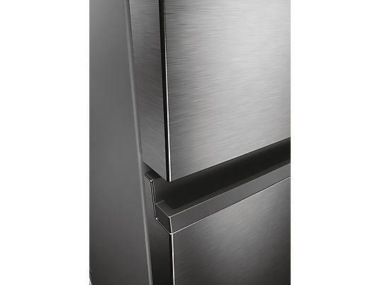 Frigorífico combi – Haier 3D 60 Series 5 HTW5620CNMG, No Frost, 205 cm, 414 l, My Zone, Direct Access, Inox