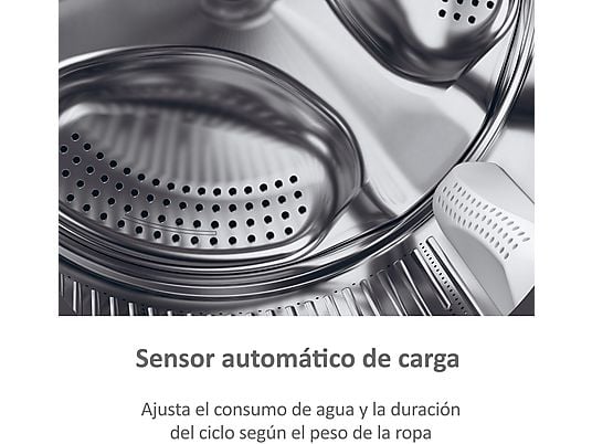 Lavadora carga frontal – Haier I-Pro Series 1 HW80-BP14929A-S, 8 kg, 1400 rpm, Motor Inverter, Función Vapor, Antibacterias, Blanco