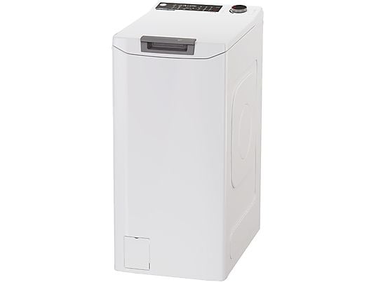 Lavadora carga superior – Hoover THOS2856TM4-S, 8.5 kg, 1200 rpm, +60 Programas, Función Vapor Steam Care PRO, Conectividad WiFi y Bluetooth, Blanco