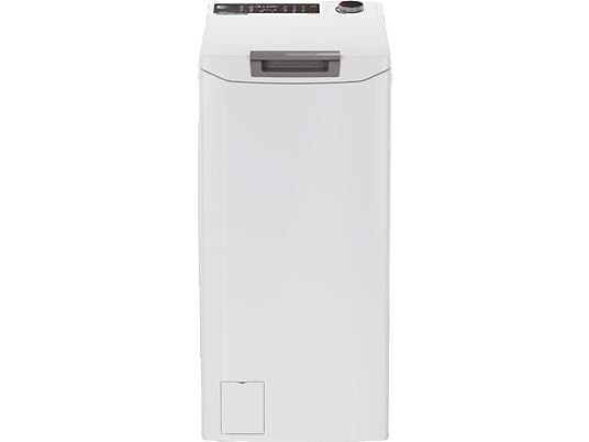 Lavadora carga superior – Hoover THOS2856TM4-S, 8.5 kg, 1200 rpm, +60 Programas, Función Vapor Steam Care PRO, Conectividad WiFi y Bluetooth, Blanco