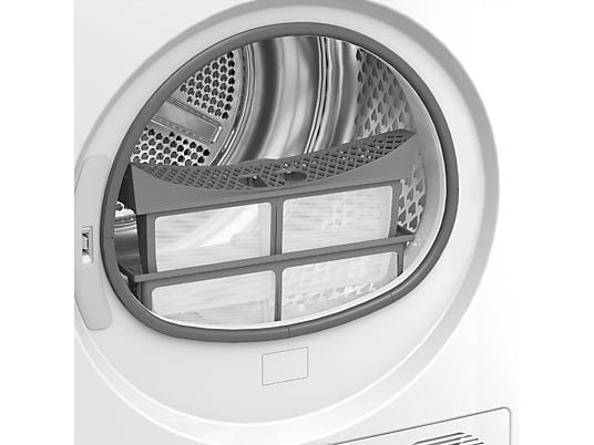Secadora bomba de calor – Beko BM3T49240W, Motor ProSmart Inverter ,9 kg, 15 Programas, Display digital, Blanco