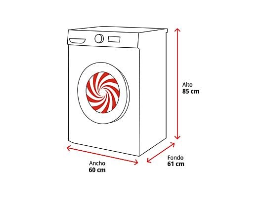 Lavadora carga frontal – Haier I-Pro Series 3 HW90-BP14939-S, 9kg, 1400rpm, Motor Inverter, Vapor, Antibacterias, Blanco
