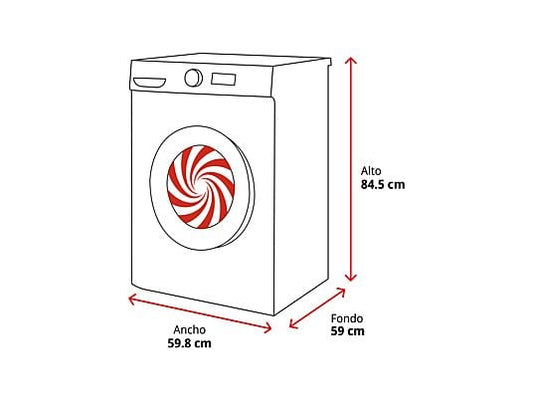 Lavadora carga frontal – Bosch WUU28T63ES, 8 kg, 1.400 rpm, 15 programas, Motor Eco Silence, Activewater, Blanco