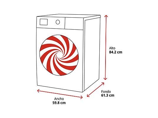 Secadora bomba de calor – Bosch WQG245D0ES, Serie 6, 9 kg, 15 programas, AutoDry, Condensador Autolimpiante, Blanco