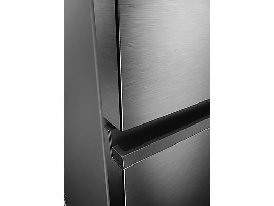 Frigorífico combi – Haier 3D 60 Series 3 HTR3620DNMG, No Frost, 205 cm, 414 l, Fresh 0°C Zone, Direct Access, Inox