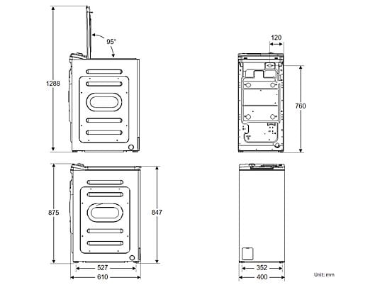Lavadora carga superior – ok. OWM 6213 C, 6 kg, 1200 rpm, 15 Programas, Motor AC, Blanco