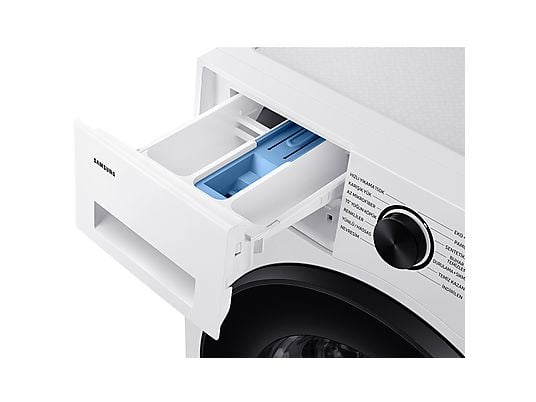 Lavadora carga frontal – Samsung WW90CGC04DAEEC, 9 kg, 1400 rpm, EcoBubble™, Función WiFi con SmartThings, Blanco