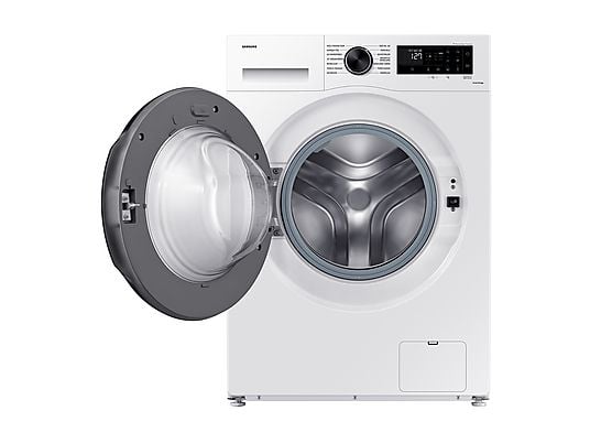 Lavadora carga frontal – Samsung WW90CGC04DAEEC, 9 kg, 1400 rpm, EcoBubble™, Función WiFi con SmartThings, Blanco