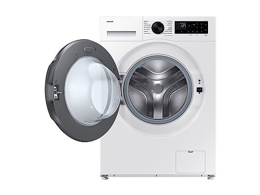 Lavadora secadora – Samsung WD90DG5B15BEEC, 9 kg, 6 kg, AI EcoBubble™, Air Wash, Blanco