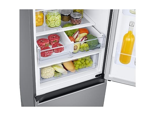 Frigorífico combi – Samsung Smart RB38C675CS9/EF, No Frost, 203 cm, 390l, All-Around Cooling, WiFi, Inox