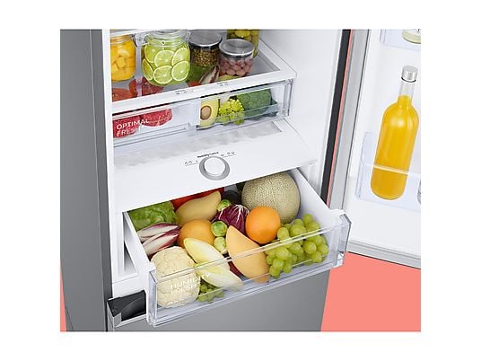 Frigorífico combi – Samsung Smart RB38C675CS9/EF, No Frost, 203 cm, 390l, All-Around Cooling, WiFi, Inox