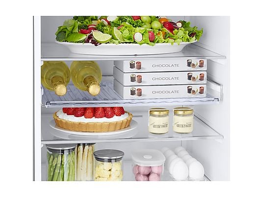 Frigorífico combi – Samsung Smart RB38C675CS9/EF, No Frost, 203 cm, 390l, All-Around Cooling, WiFi, Inox