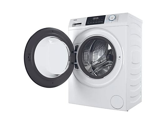 Lavadora carga frontal – Haier I-Pro Series 1 HW80-BP14929A-S, 8 kg, 1400 rpm, Motor Inverter, Función Vapor, Antibacterias, Blanco