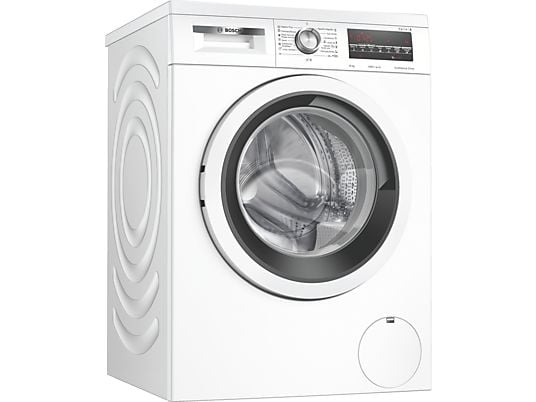Lavadora carga frontal – Bosch WUU28T63ES, 8 kg, 1.400 rpm, 15 programas, Motor Eco Silence, Activewater, Blanco