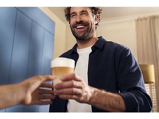 Cafetera superautomática – Philips 3300 Series EP3321/40, Tecnología AquaClean, 2 tazas, Presión Máx. 15 bar, Deposito de agua 1.8 l, 1500 W, Negro