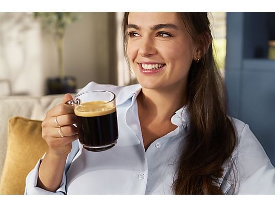 Cafetera superautomática – Philips 3300 Series EP3321/40, Tecnología AquaClean, 2 tazas, Presión Máx. 15 bar, Deposito de agua 1.8 l, 1500 W, Negro