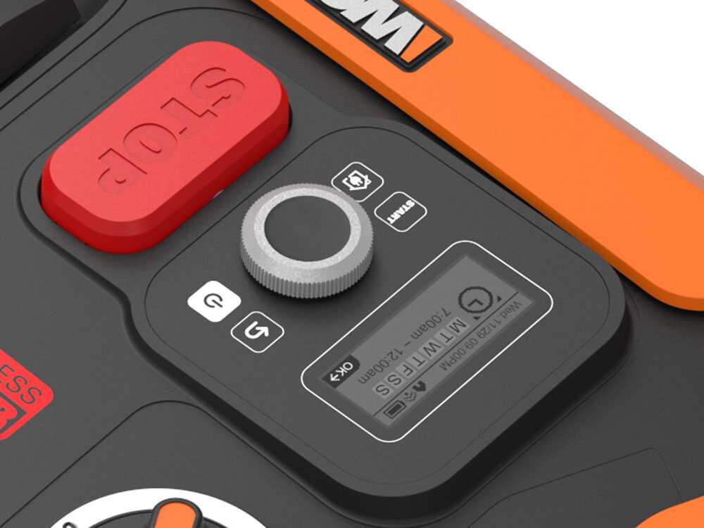 Worx Landroid WR167E – Robot cortacésped con perímetro batería 20V y 4Ah – M700 2.0