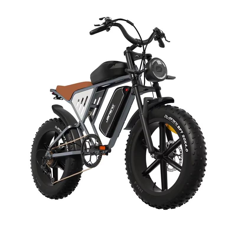 Almacén UE X70 Pro Buggy Mejor Bicicleta Eléctrica Doble Motor 1500W 48V37AH Doble Batería Marco de Acero de Alto Carbono Bicicleta de Rueda Ancha de 20 Pulgadas