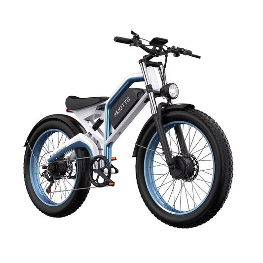 Bicicleta Eléctrica DUOTTS N26 Batería de Litio 48V20AH Motor Potente 2*750W E-bike Bicicleta Eléctrica Todoterreno con Rueda Ancha 26*4.0