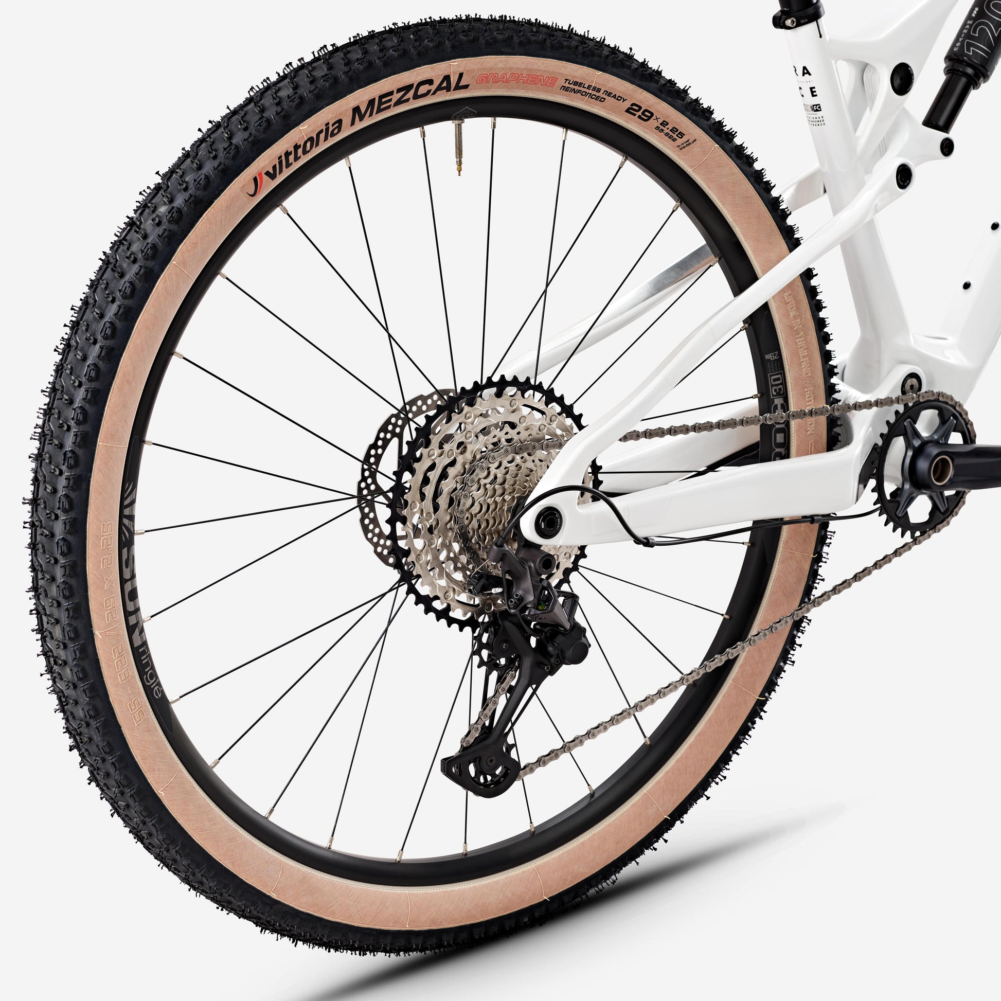 Bicicleta MTB doble suspensión carbono XC Race 900 S Shimano SLX / XT Blanco