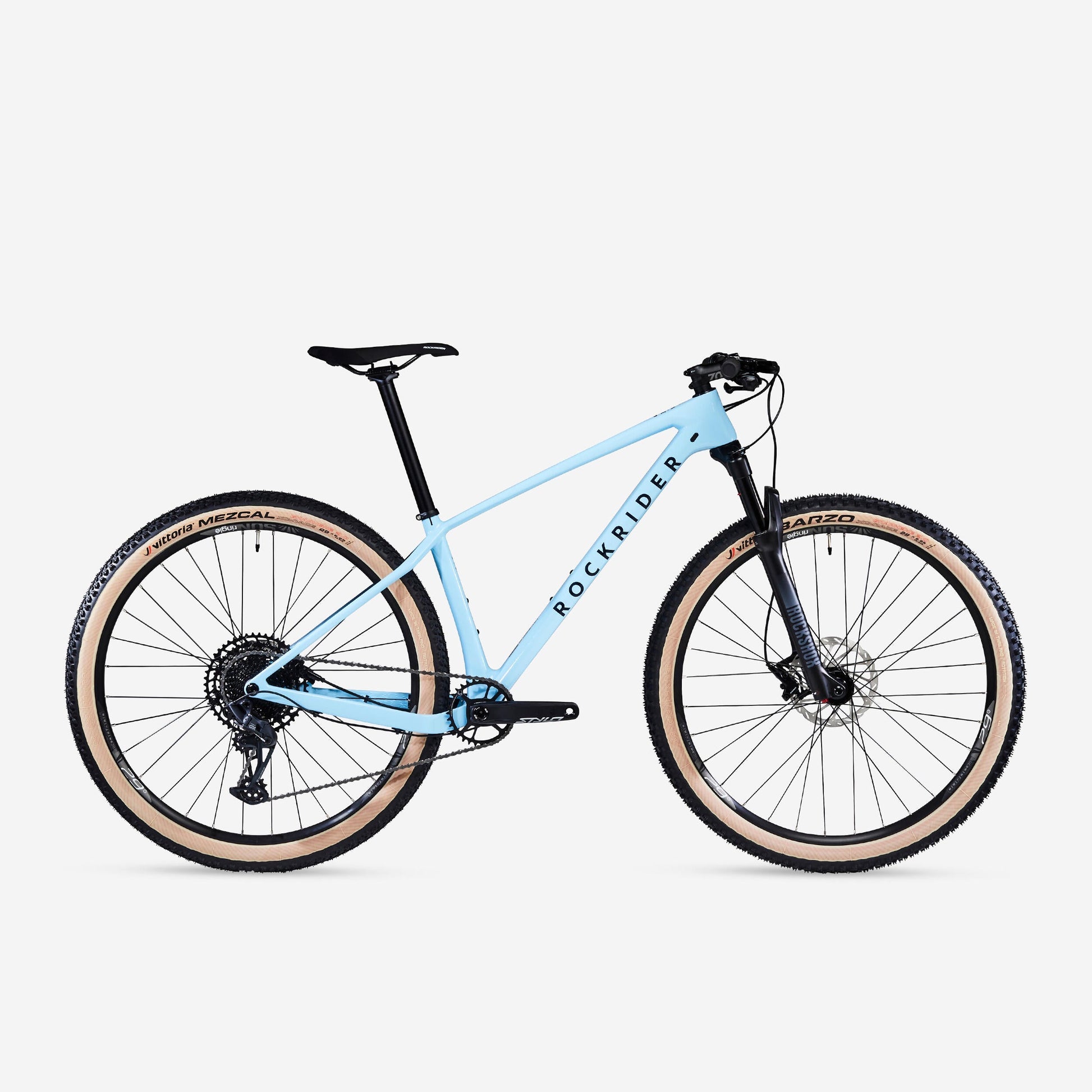 Bicicleta de montaña 29" carbono Rockrider Race 740 azul NX/GX Eagle