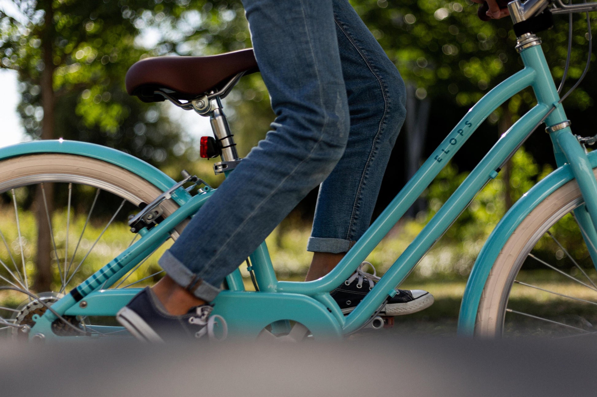 Bicicleta niños 24 pulgadas Elops 500 azul 9-12 años