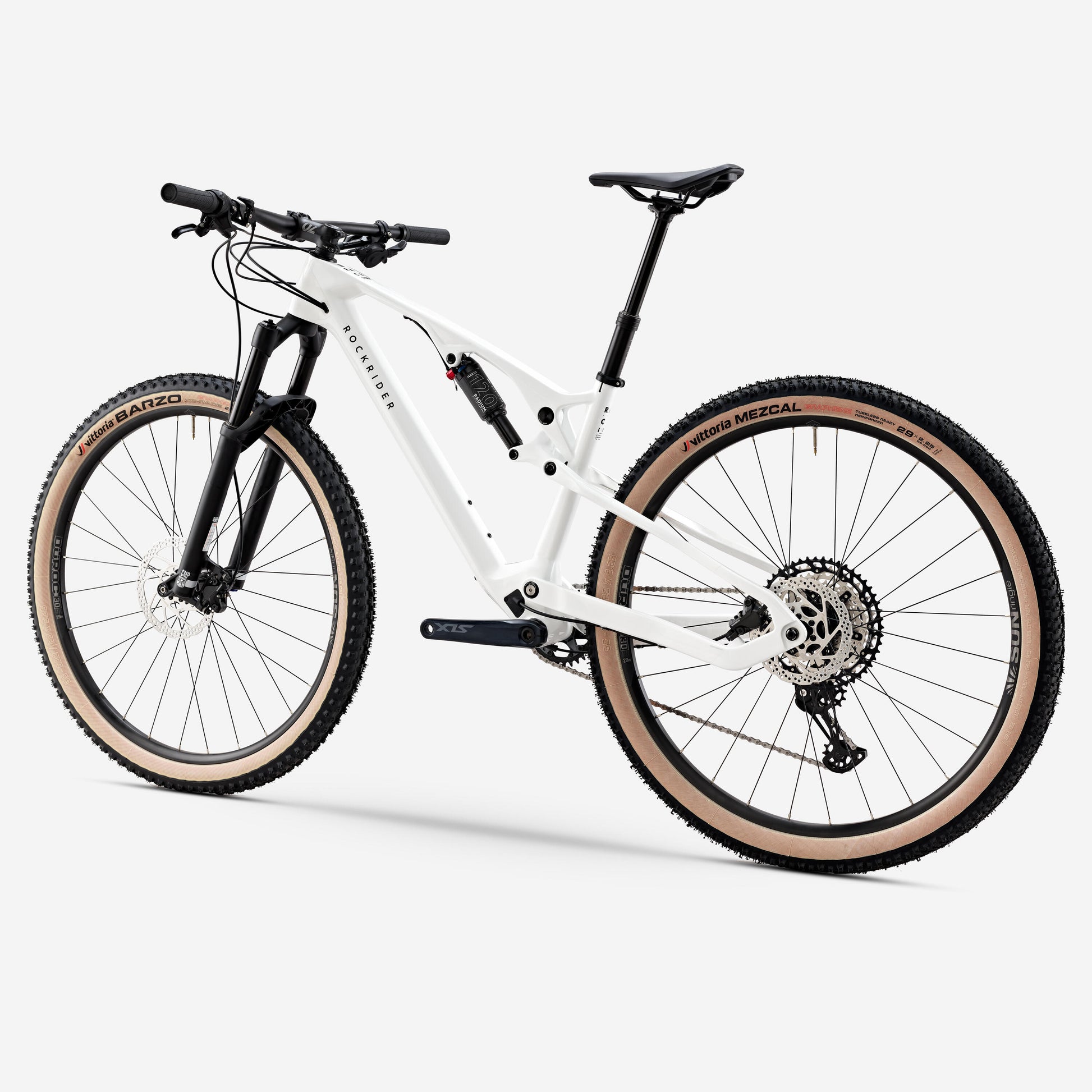 Bicicleta MTB doble suspensión carbono XC Race 900 S Shimano SLX / XT Blanco