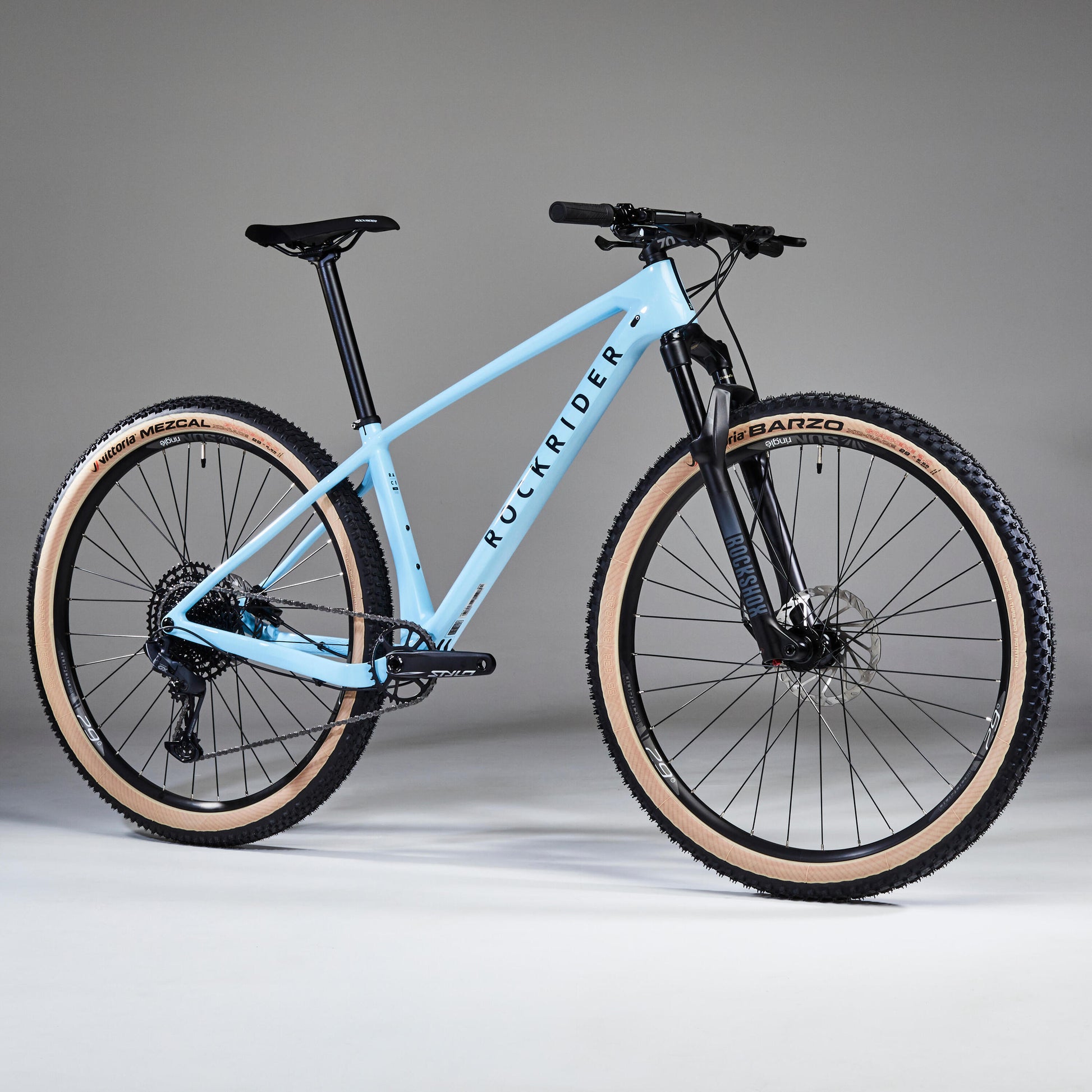 Bicicleta de montaña 29" carbono Rockrider Race 740 azul NX/GX Eagle