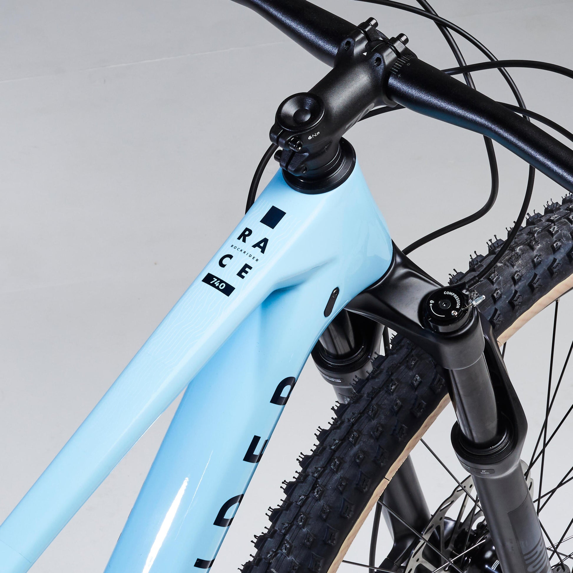 Bicicleta de montaña 29" carbono Rockrider Race 740 azul NX/GX Eagle